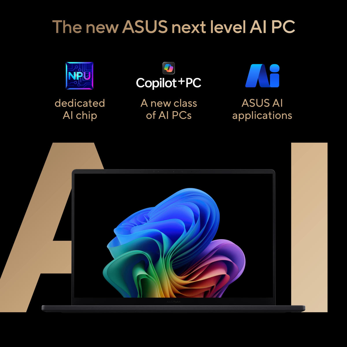 ASUS - ProArt P16 16" 3K OLED Touchscreen Laptop - AMD Ryzen AI 9 465 (2026) - 32GB RAM - 512GB SSD - Copilot+ PC - Nano Black