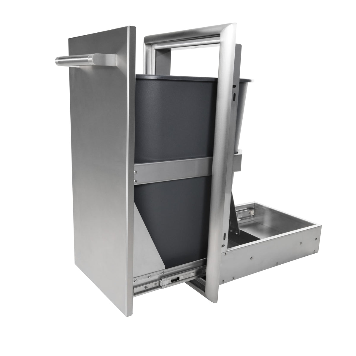 Coyote Outdoor Living - 15" Single Pull Out Trash and Recycle - Stainless Steel