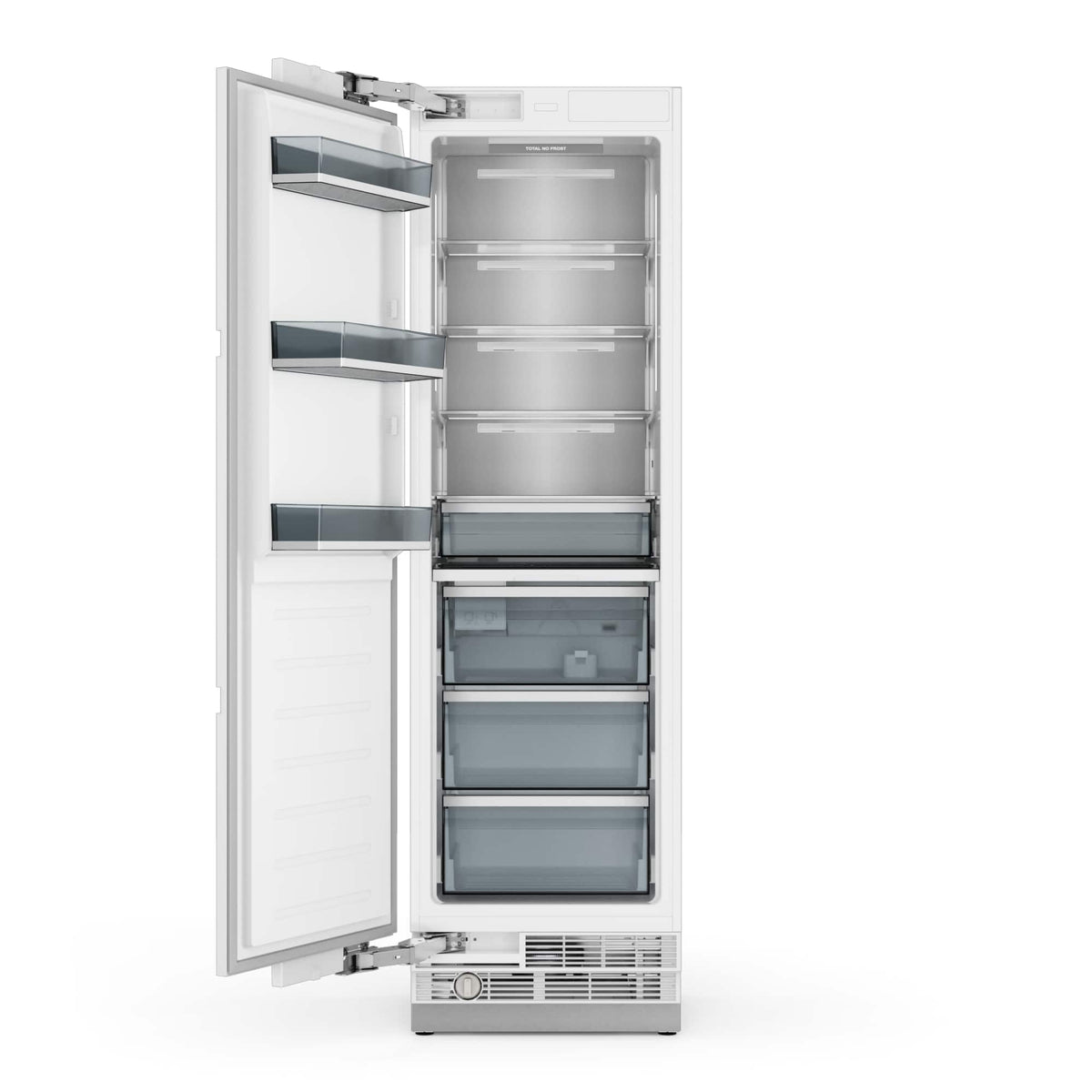 Thor Kitchen - 12.4-Cu. Ft. Upright Built In Column Freezer with Panels - Stainless Steel