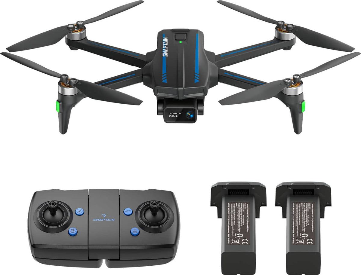 Snaptain - S5C Ultra 1080p Camera Drone with Remote Controller - Gray