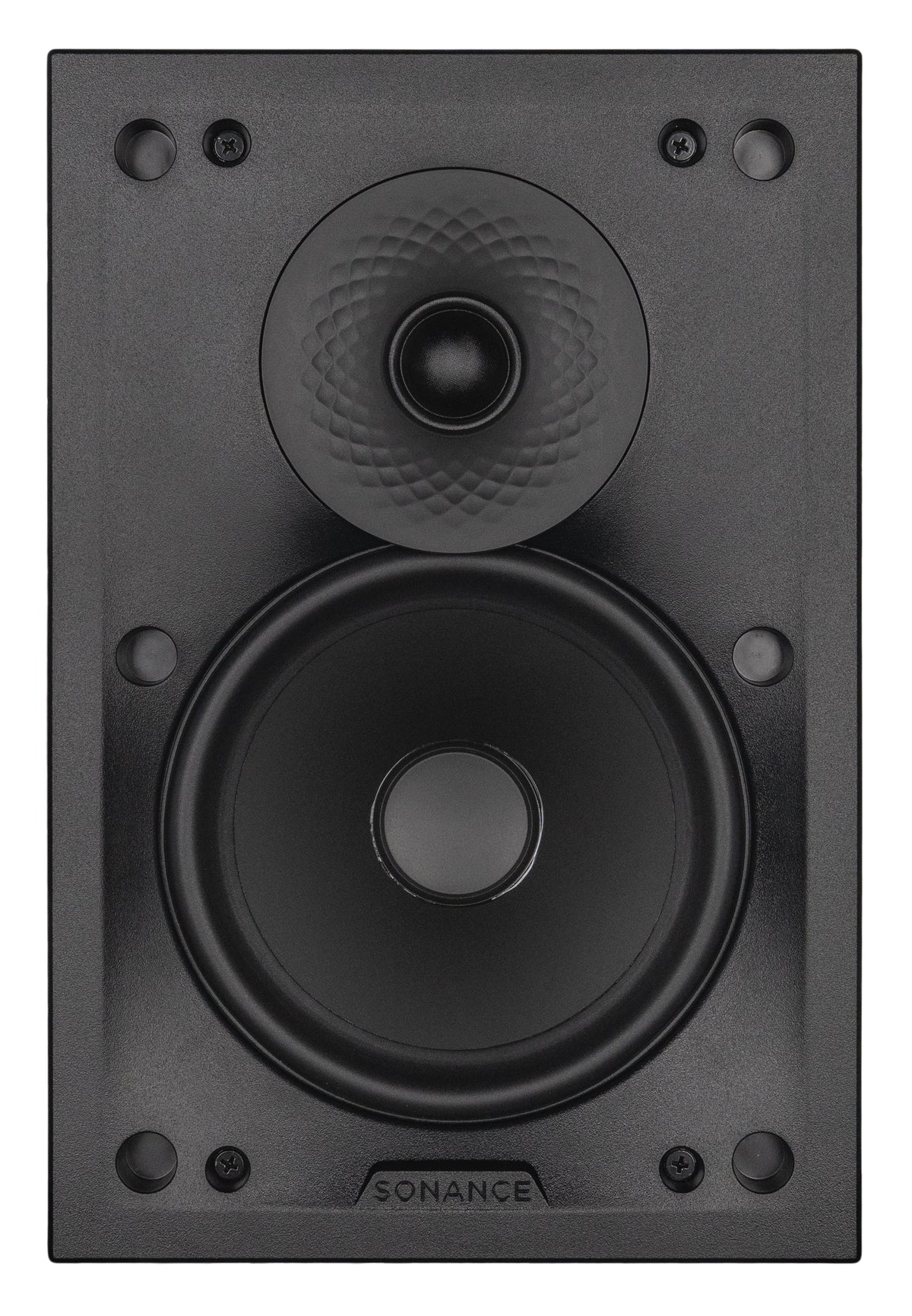 Sonance - VXXT6 RECTANGLE SINGLE SPEAKER - Visual Experience Extreme 6-1/2" 2-Way Indoor/Outdoor In wall Speaker (Each) - Paintable White