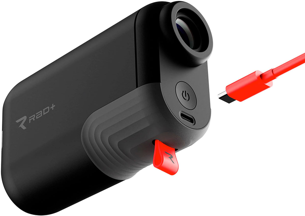 Rad Golf - Lazer+ GPS Golf Rangefinder - Black