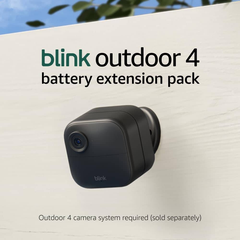 Blink - Outdoor 4 Battery Extension Pack - For Outdoor 4 smart security camera, 4-year battery life, batteries incl.
