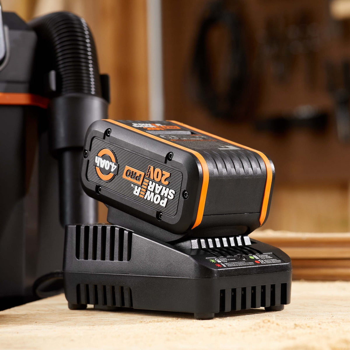 WORX - 20V Power Share PRO 4.0Ah Lithium Battery