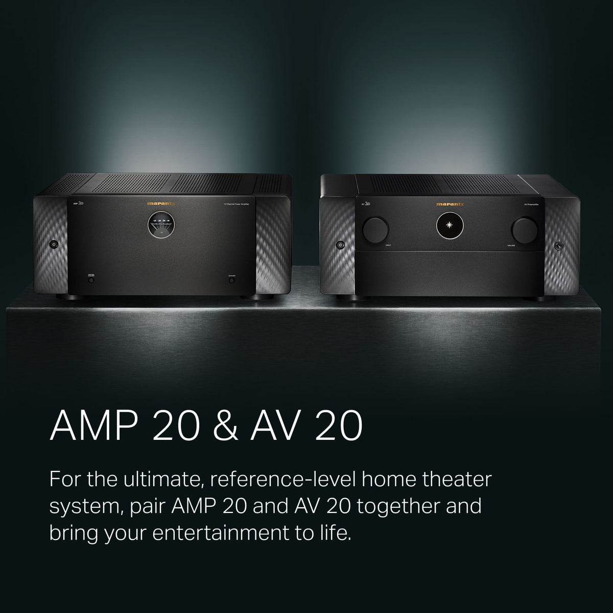 Marantz - AV 20 13.4-Ch Pre Amplifier - Black