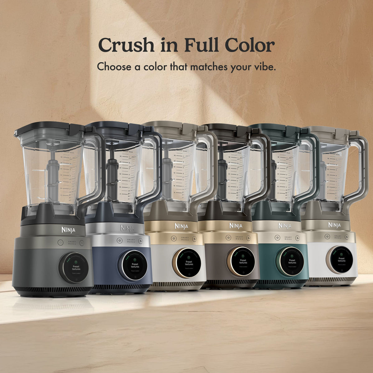 Ninja - CrushBOSS Intelligent 3-in-1 Blender, Tumbler, & Food Processor Combo - Onyx