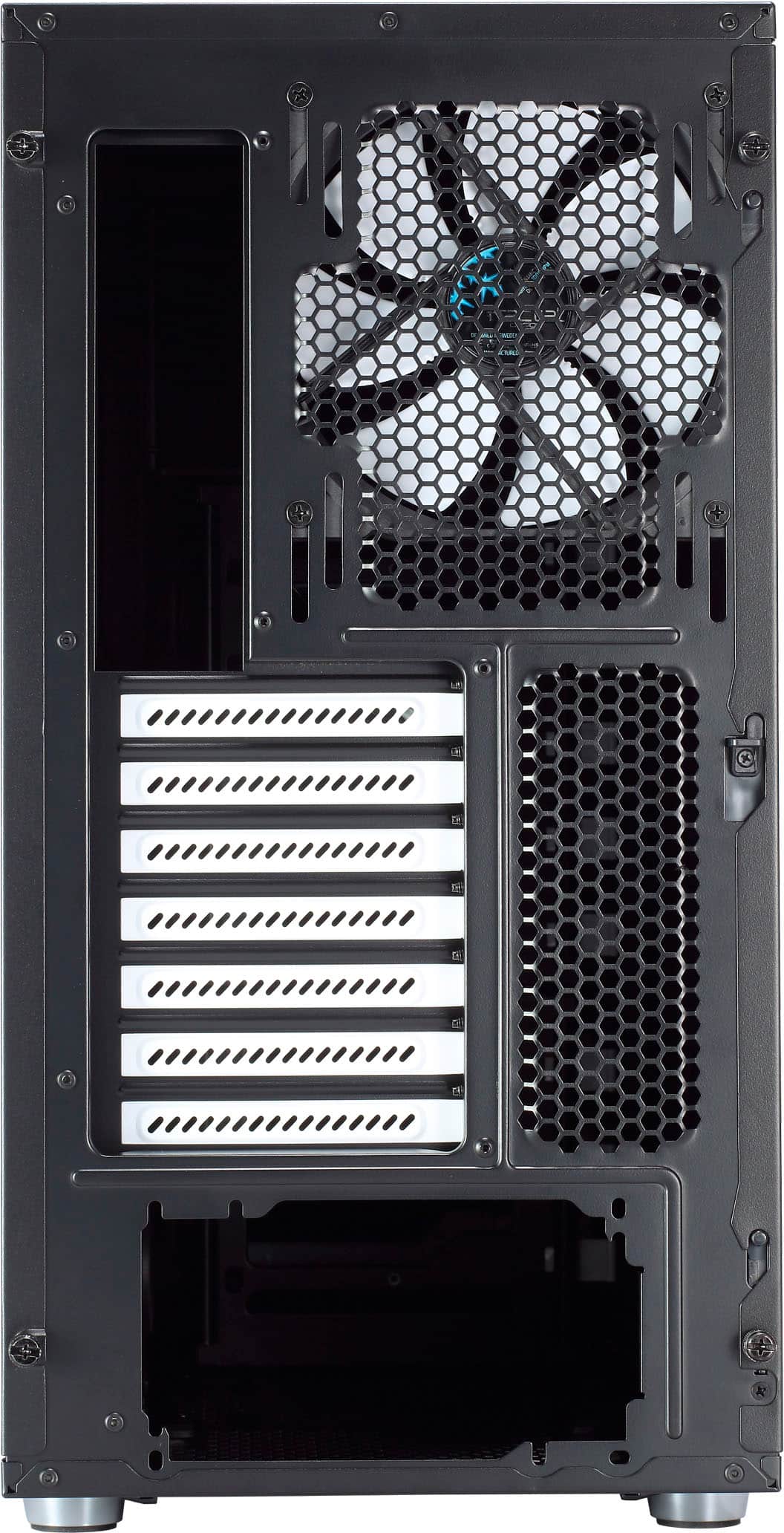Fractal Design - Define R5 Black Silent ATX Mid-Tower PC Case - Black