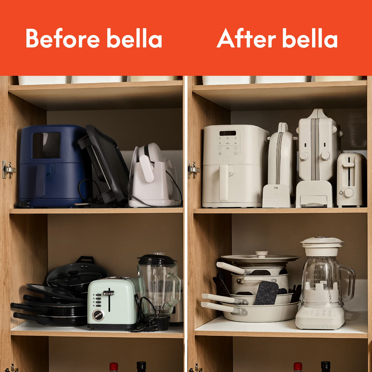 Bella - Fits-anywhere Kitchenware: Flip & Store Belgian Waffle Maker - Plum