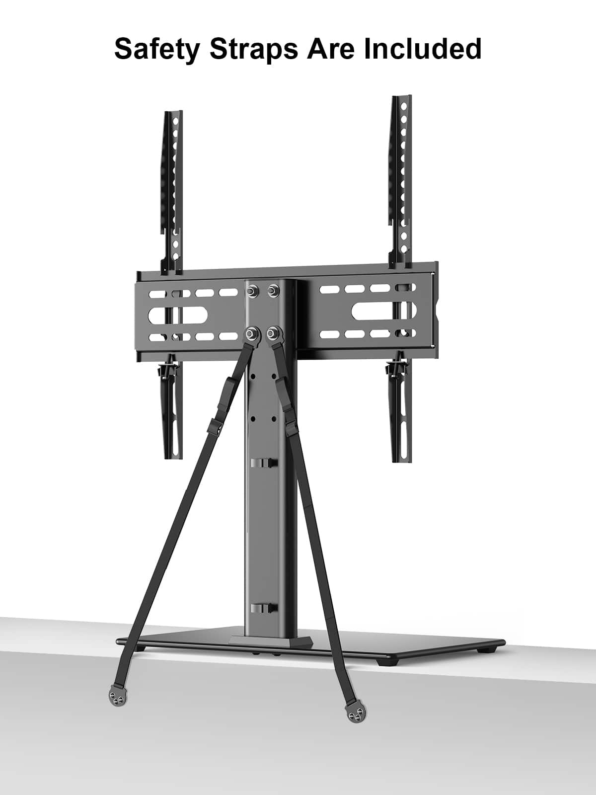 ErgoAV - Tabletop TV Stand for 40" to 55" TVs - Black
