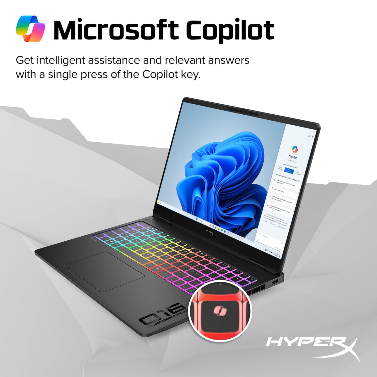 HyperX - OMEN MAX 16" 2K OLED Gaming Laptop - Intel Core Ultra 9 290HX 2026 - 32GB Memory - NVIDIA GeForce RTX 5070 Ti - 1TB SSD - Shadow Black