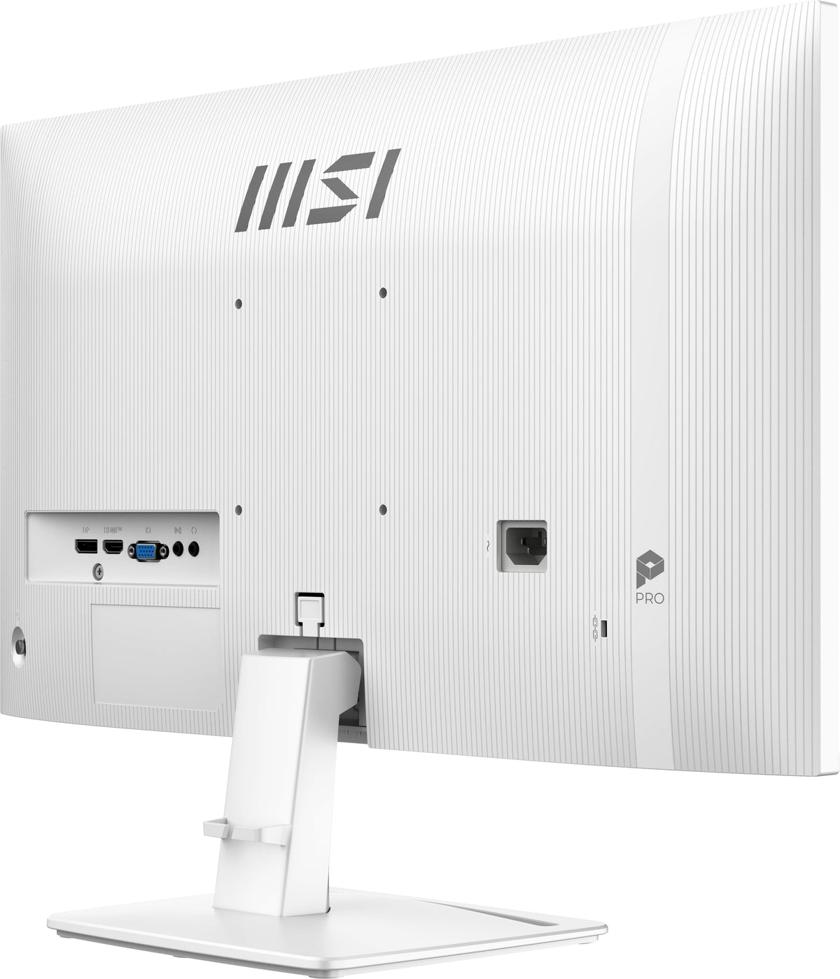 MSI - PRO MP251W E2 24" FHD 120Hz 1ms Adaptive Sync Monitor with Built-in Speakers (DisplayPort, HDMI) - Matte White