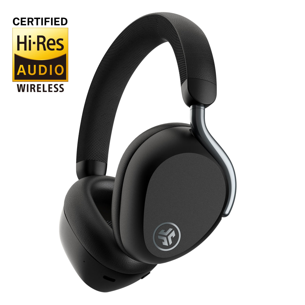 JLab - Epic Lux Lab Edition ANC Wireless Headphones – Hi-Res Compatible, Spatial Audio w/ Head Tracking & 90+ Hour Battery Life - Black