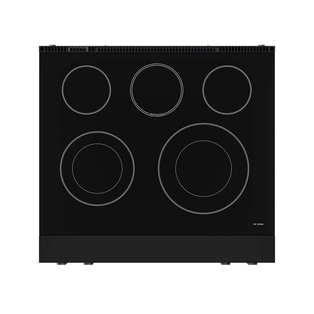 30 in. Wide 5 Elements Gordon Ramsay Series by Thor Kitchen 4.55 Cu. Ft Freestanding Electric Range - Black