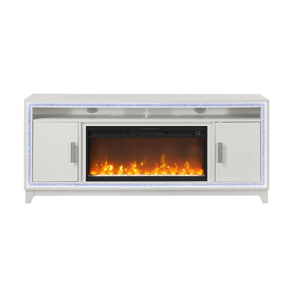 Almera - Fireplace With Adjustable Temperature And LED Options