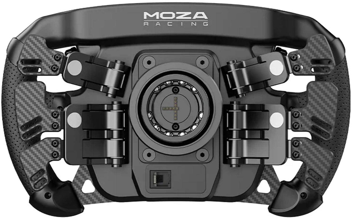 Moza Racing - FSR V2 Formula Sim Racing Steering Wheel for Windows - Black