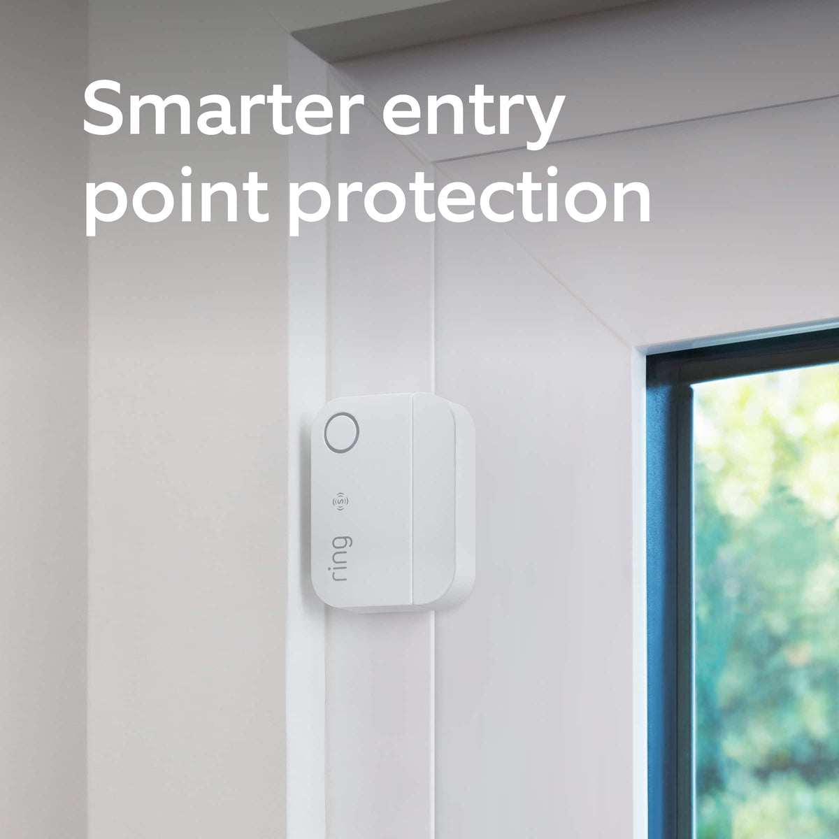 Ring - Window-Door Sensor Instant notifications on Amazon Sidewalk, no base station needed, Pro Monitoring sold separately 6pk - White