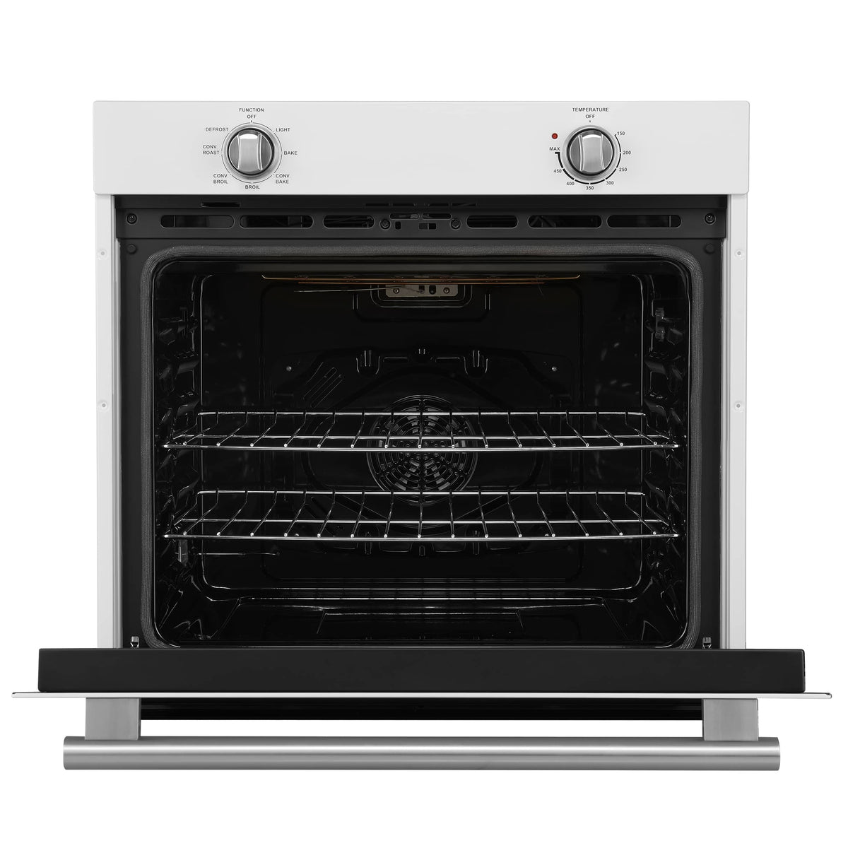 Forno Appliances - Vomero 30" 5 Cu. Ft. Built-In Electric Convection Single Wall Oven - White