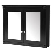 Wall-Mounted Medicine Cabinet With 2 Mirrors, Adjustable Shelves