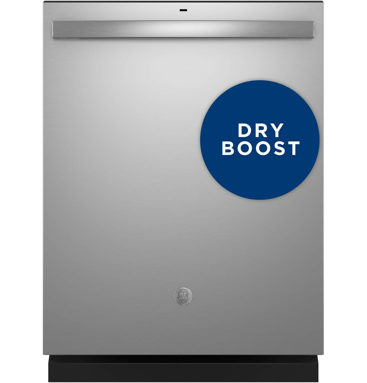 GE - 24" Top Control Built-In Hybrid Stainless Steel Tub Dishwasher with Dry Boost - Stainless Steel