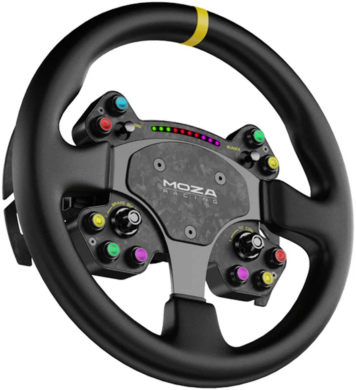 Moza Racing - RS V2 Sim Racing Steering Wheel for Windows - Black
