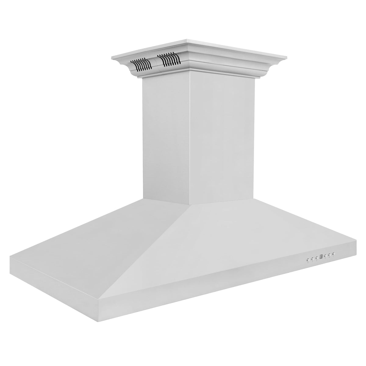 ZLINE - 48 inches - Externally Vented - Island Range Hood - Stainless Steel