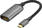 Insignia™ - 8K USB-C to DisplayPort Adapter - Black