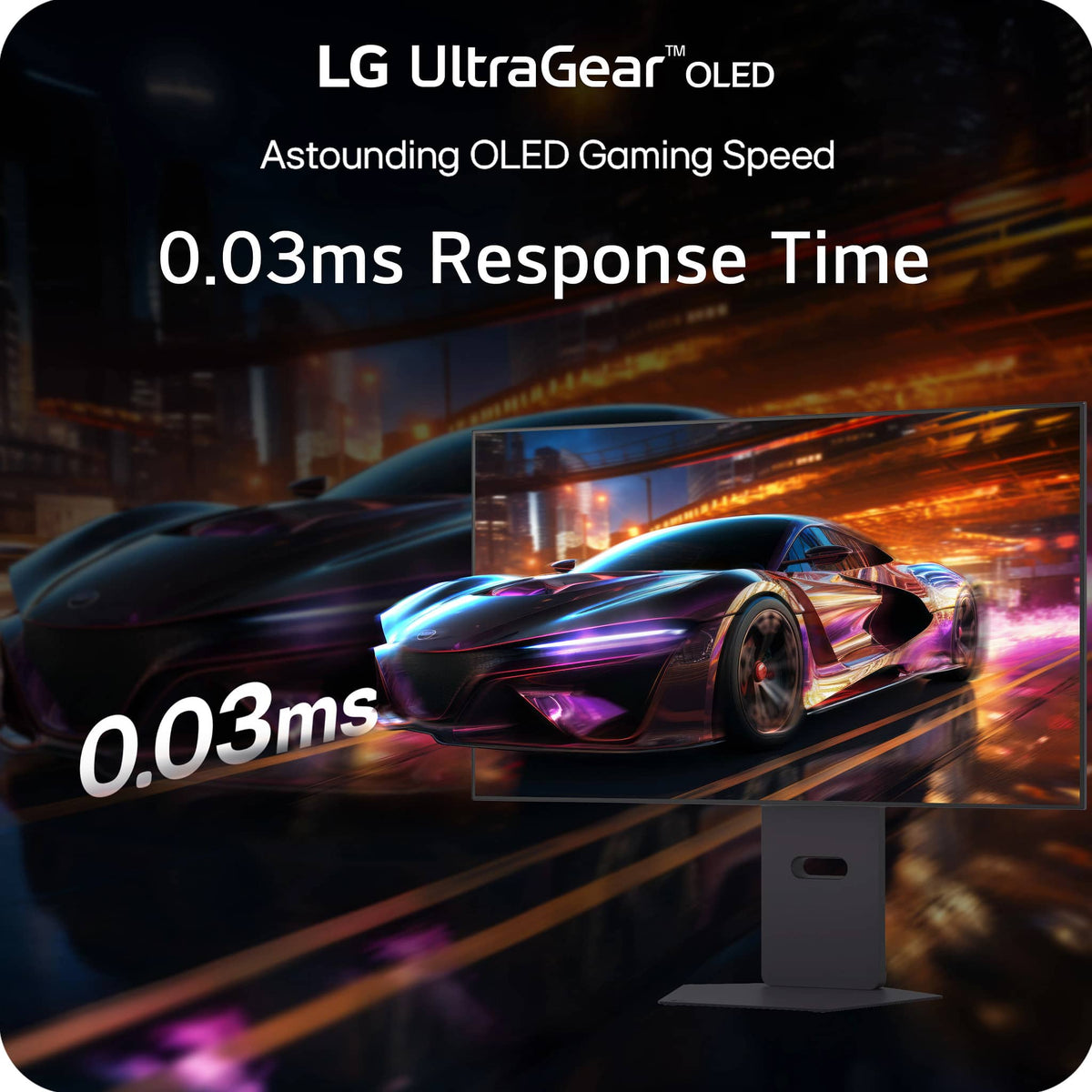LG - UltraGear 32" OLED Dual Mode (4K UHD 240Hz, FHD 480Hz) 0.03ms G-SYNC Compatible, AMD FreeSync Premium Pro Gaming Monitor - Black