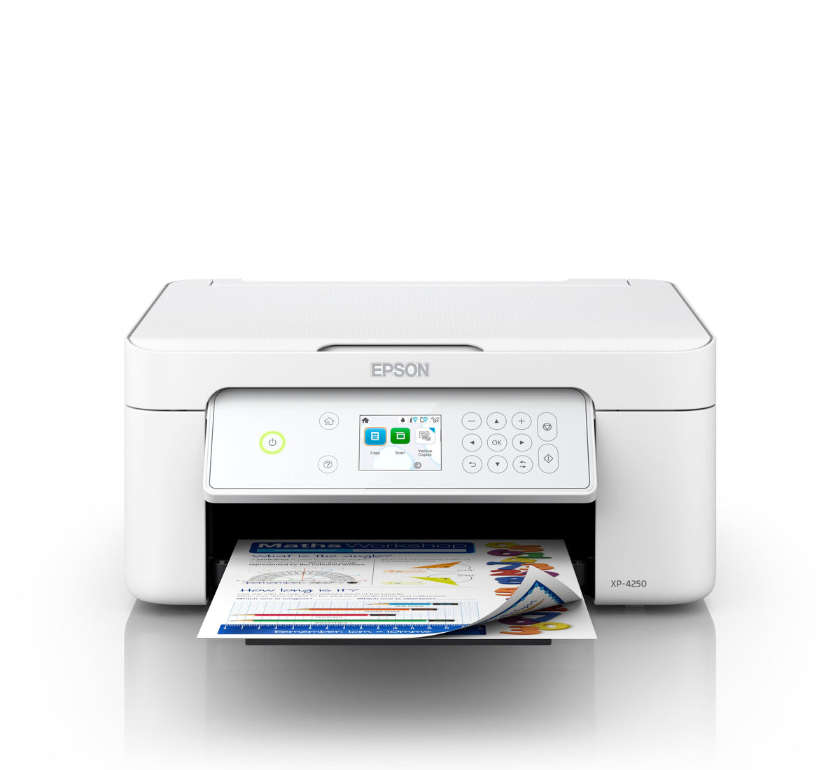 Epson - Expression Home XP-4250 Wireless All-in-One Inkjet Printer - White