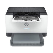 HP - LaserJet M209dw Wireless AI-Enabled Black-and-White Laser Printer - White & Slate