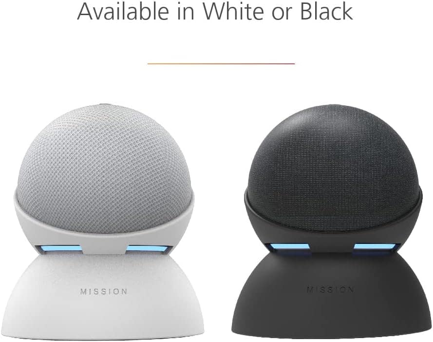 Amazon - Echo Dot Battery Base for 4th and 5th Gen Echo Dot - White
