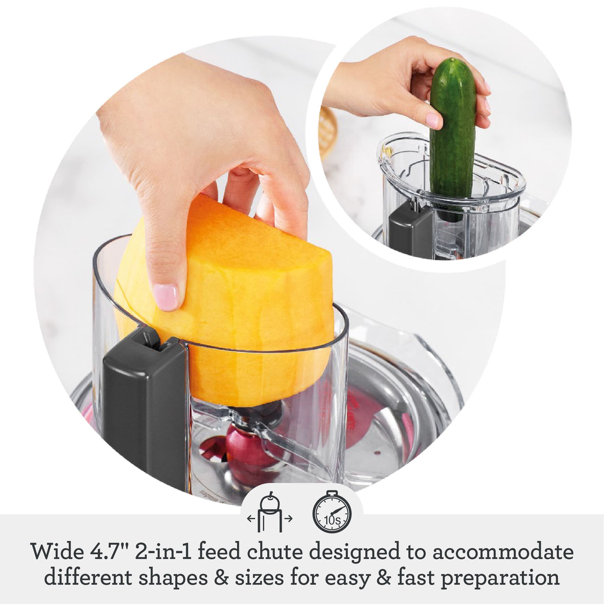 Breville - the Paradice 9-Cup Food Processor - Brushed Stainless Steel