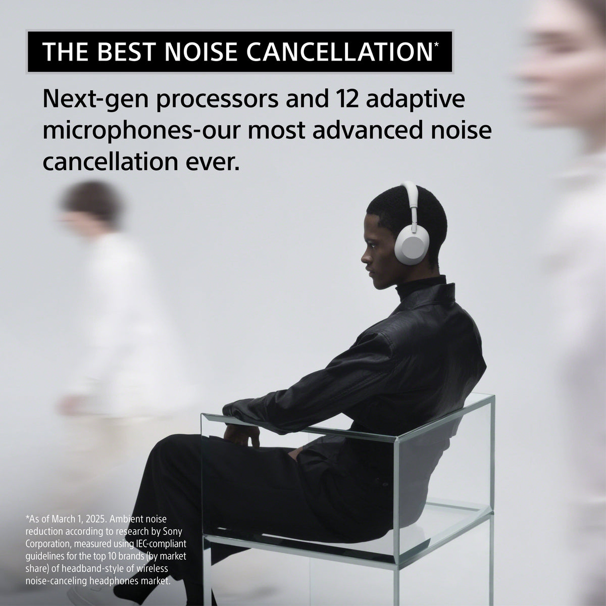 Sony - WH-1000XM6- Best Wireless Noise Cancelling Headphones - Midnight Blue