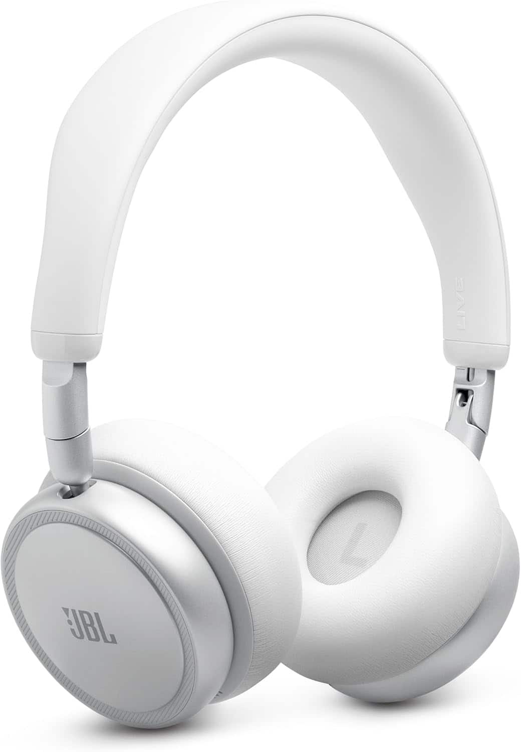 JBL - Live 680NC On Ear Noise Cancelling Wireless Headphones - White