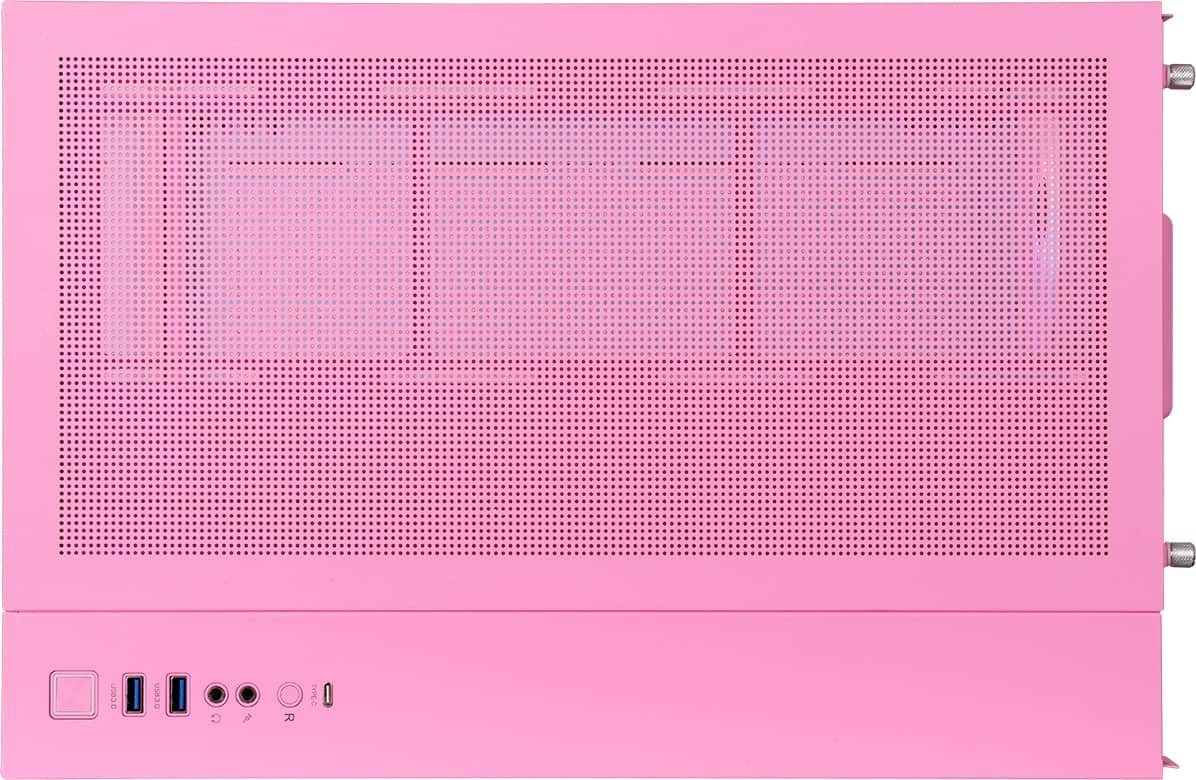 Thermaltake - View 380 TG ARGB ATX Mid-Tower PC Case - Bubble Pink