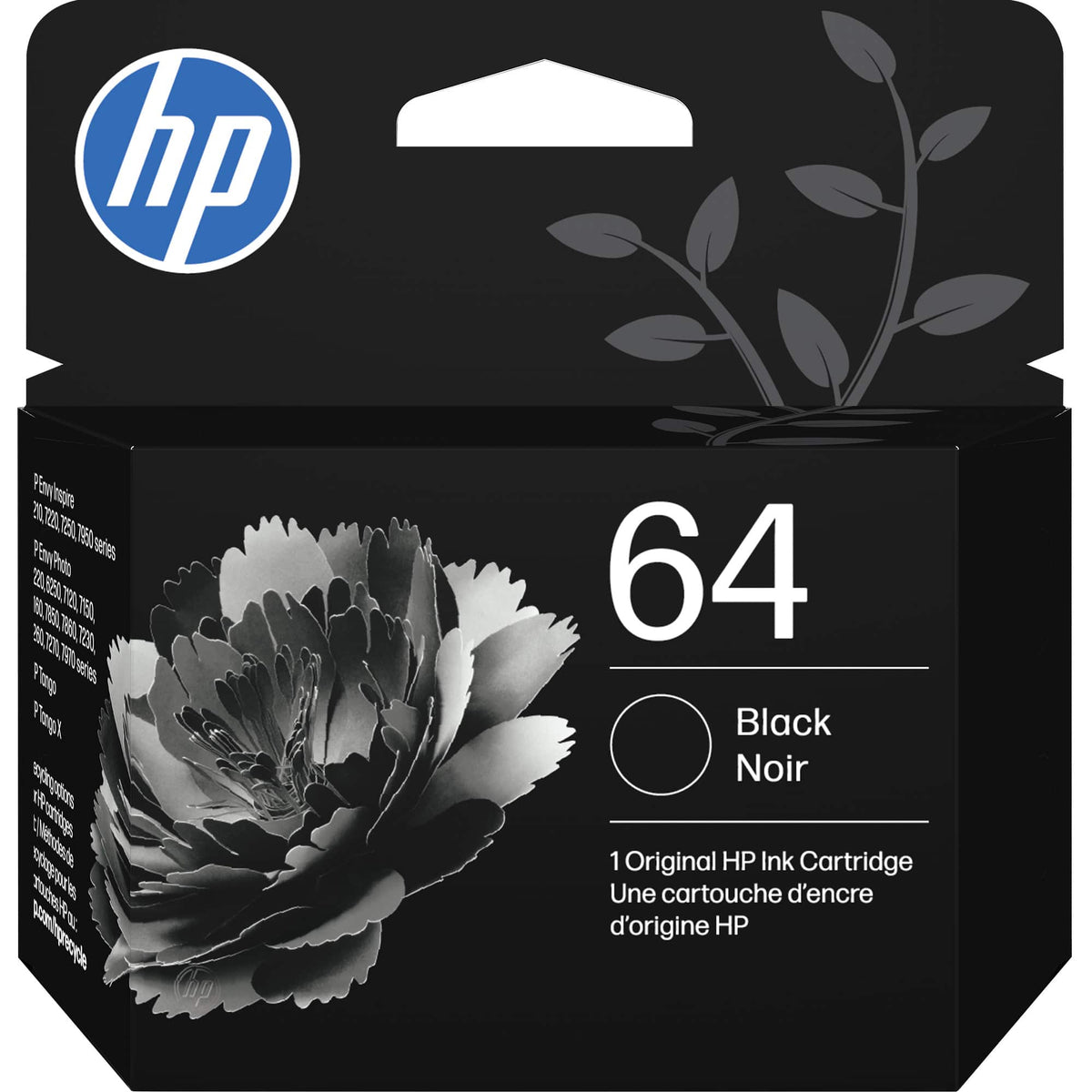 HP - 64 Standard Capacity Ink Cartridge - Black