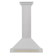 ZLINE Autograph Edition - 30 inches - Externally Vented - Wall Range Hood - Stainless Steel