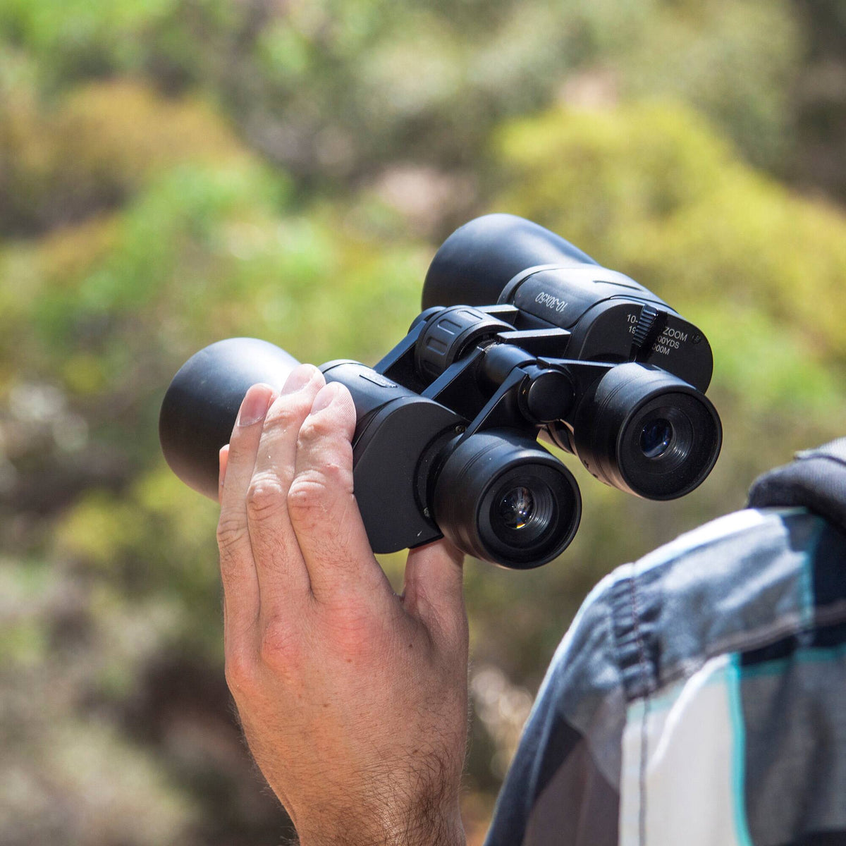 Barska - 10-30x50mm Gladiator Zoom Binoculars - Black