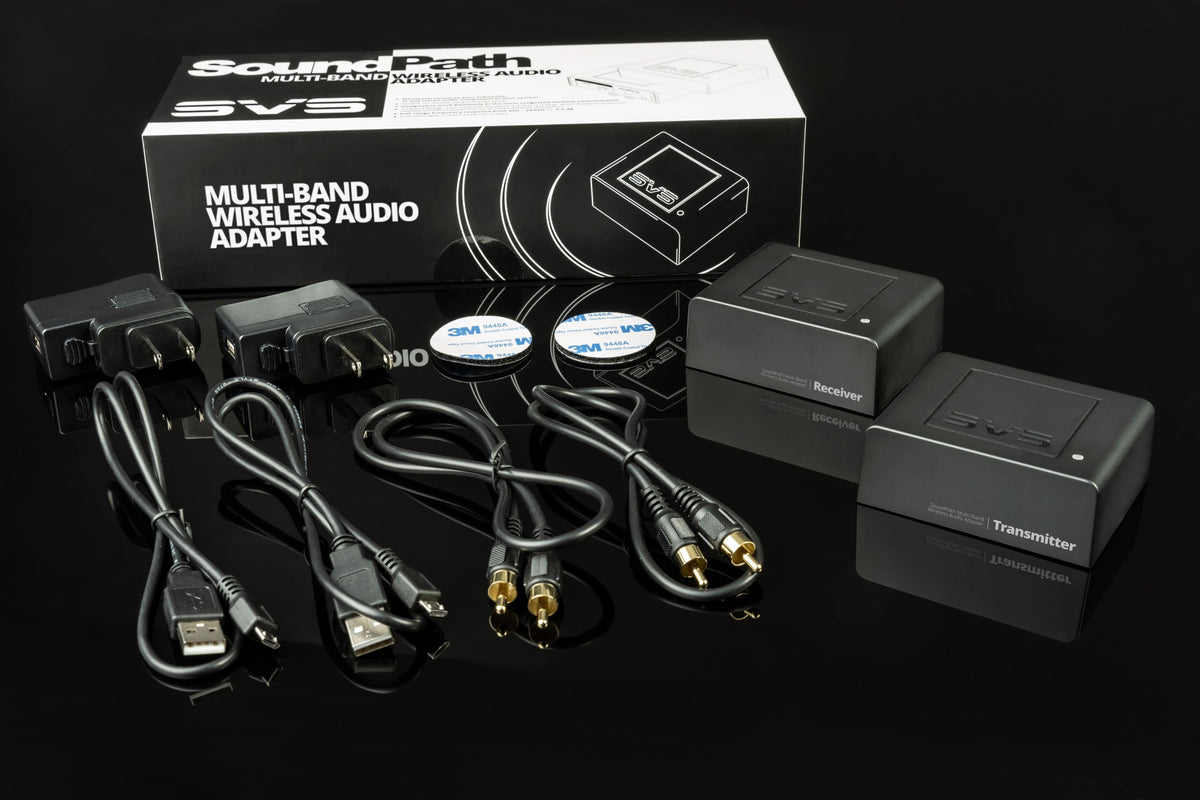 SVS - SoundPath Multi-Band Wireless Audio Adapter - Black