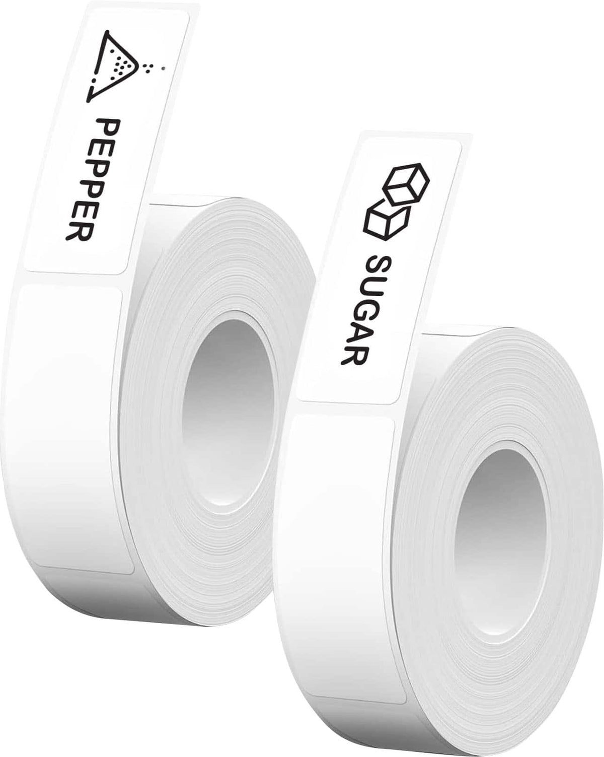 Core Innovations - CL200BDW 1.58" x 0.59" Thermal Labeling Tapes - 2 pack - White