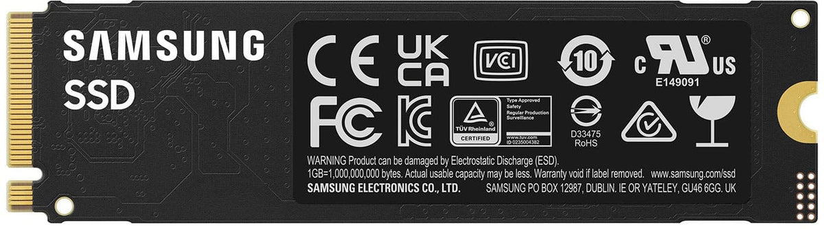 Samsung - Geek Squad Certified Refurbished 990 EVO PLUS SSD 1TB, PCIe Gen 4x4 | 5x2 M.2 2280, Speeds Up to 7,150 MB/s