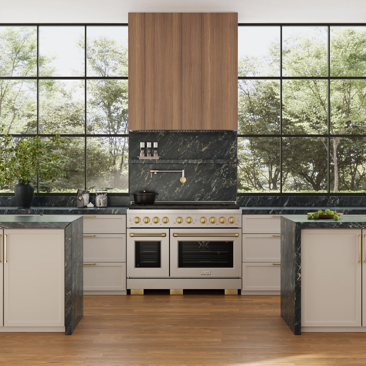 ZLINE - 46 inches - Externally Vented - Range Hood Insert - Stainless Steel