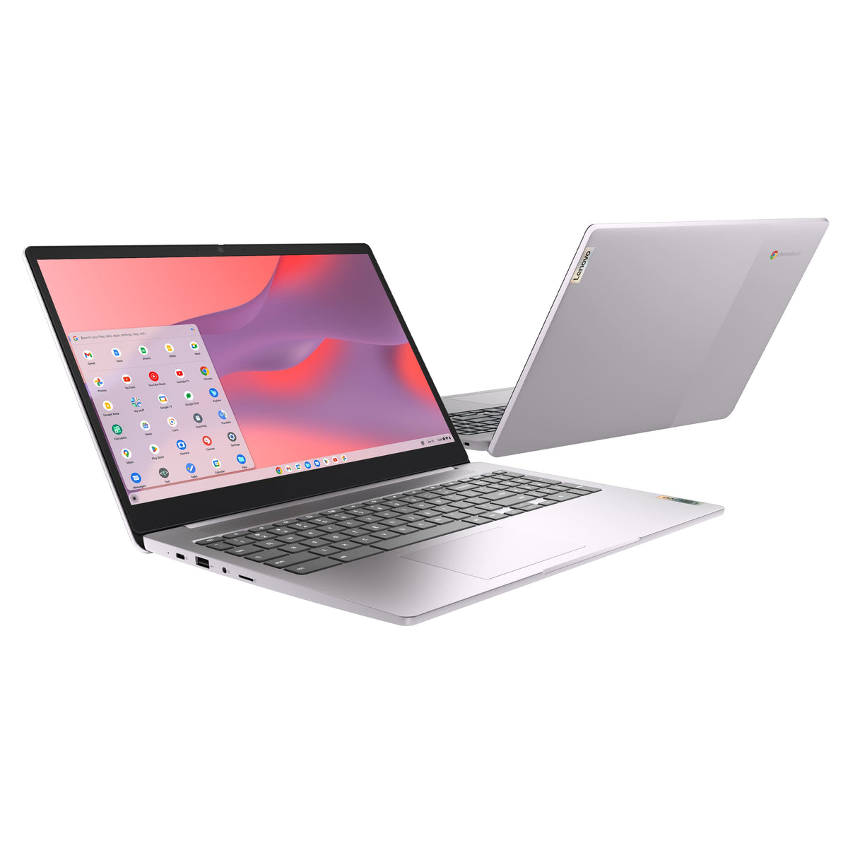 Lenovo - IdeaPad 3i Chromebook 15.6" Full HD Laptop - Intel Celeron 2021 - 4GB Memory with 64GB eMMC Storage - Arctic Grey