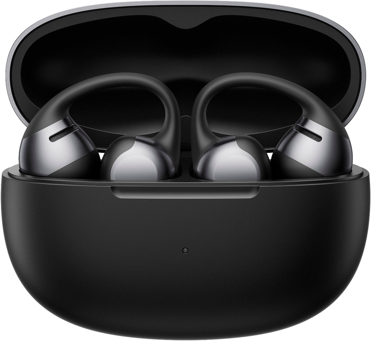 Shokz - OpenDots ONE Open-Ear Clip-On True Wireless Bluetooth Earbuds - Black