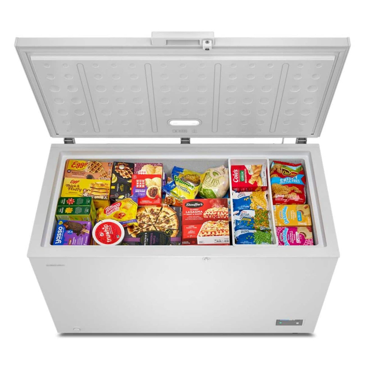 Amana - Amana® 16 Cu. Ft. Chest Freezer with Up-Front Temperature Control System - White
