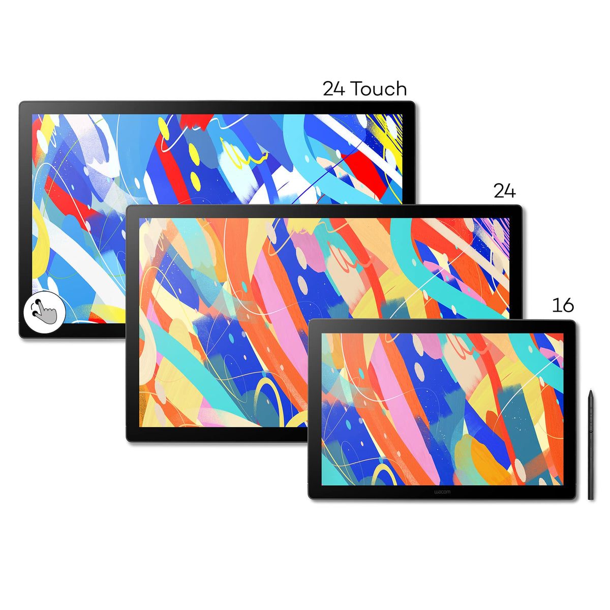 Wacom - Cintiq 16 Drawing Tablet - Black