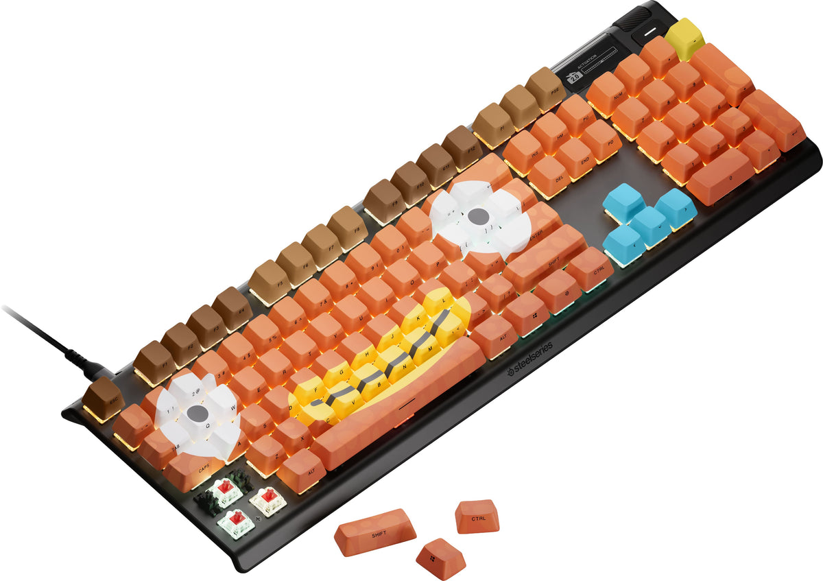 SteelSeries - PBT Accessory Keycaps - Fortnite Fishstick Edition - Multi