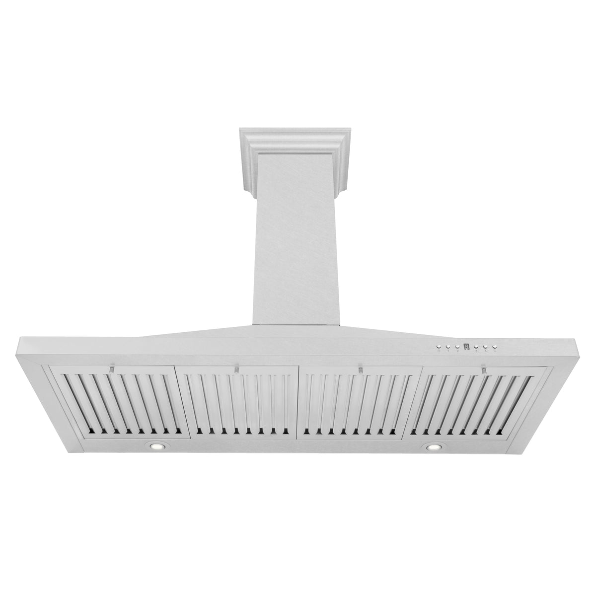 ZLINE - 48 inches - Externally Vented & Convertible - Wall Range Hood - Satin Stainless Steel