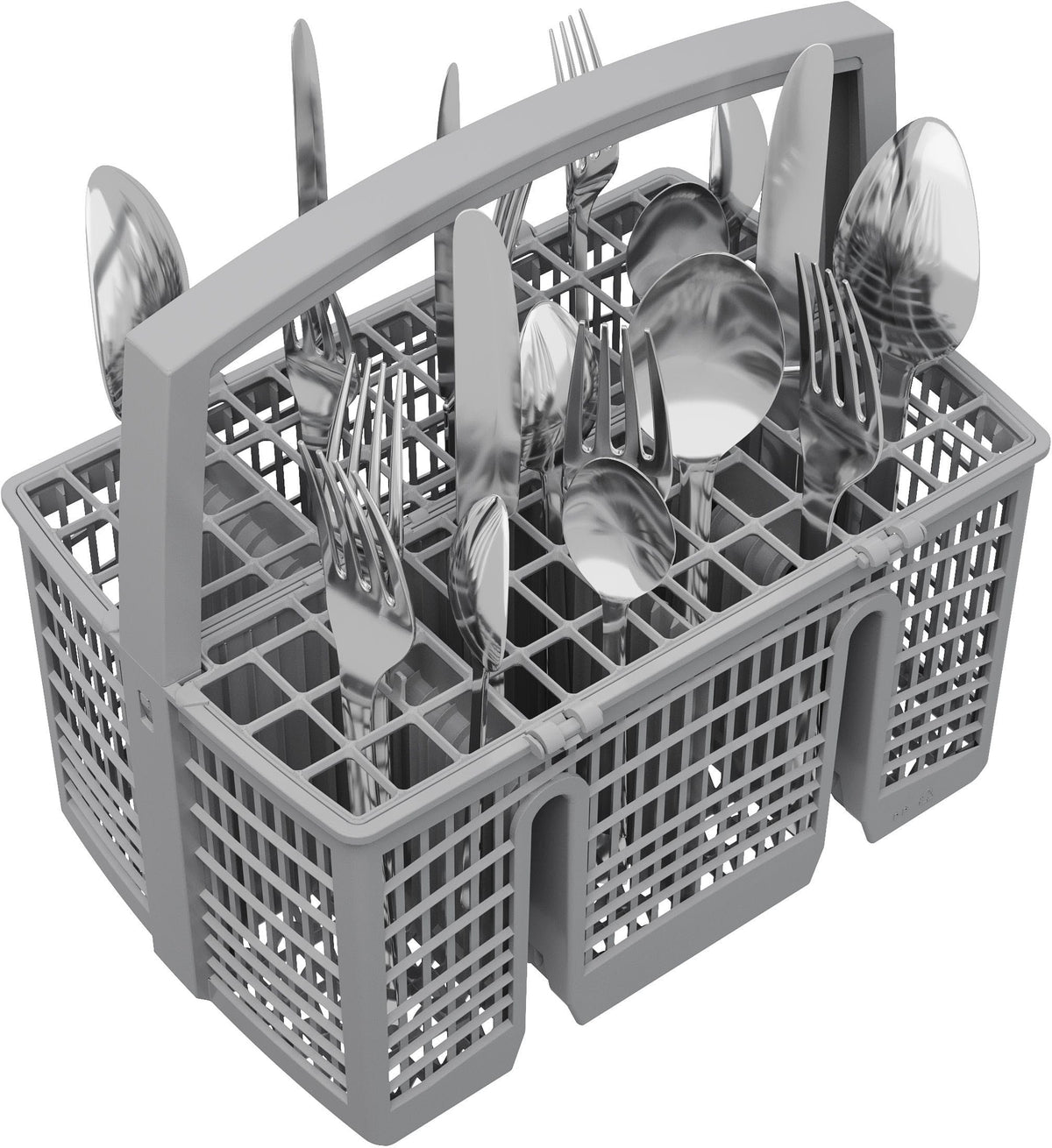 Bosch - 300 Series 24" Front Control Smart Built-In Stainless Steel Tub Dishwasher with 3rd Rack and PrecisionWash, 48 dBA - Stainless Steel