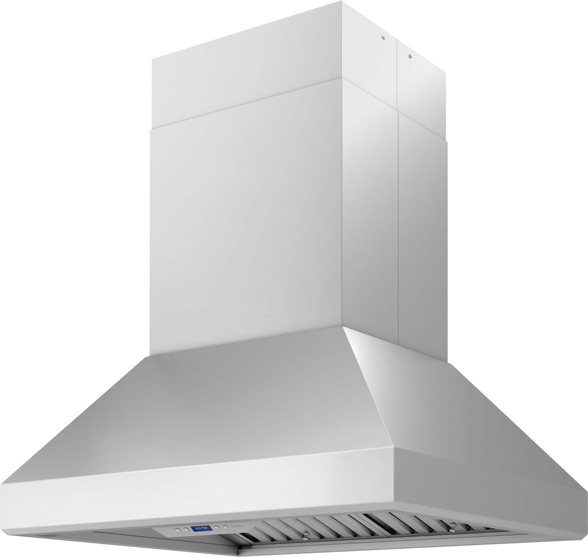 Zephyr - 36 inches - Externally Vented - Island Range Hood - Stainless Steel