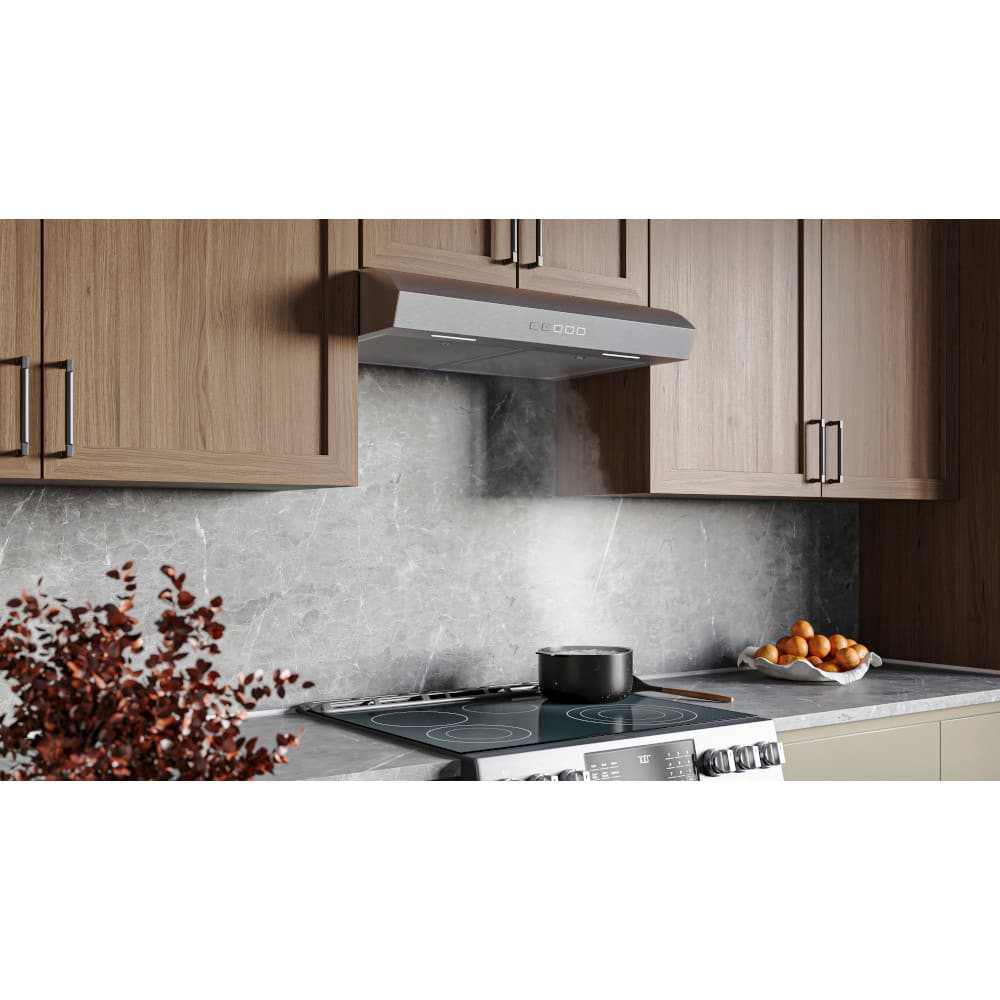 Broan - 36 inches - Convertible - Under cabinet Range Hood - Stainless Steel